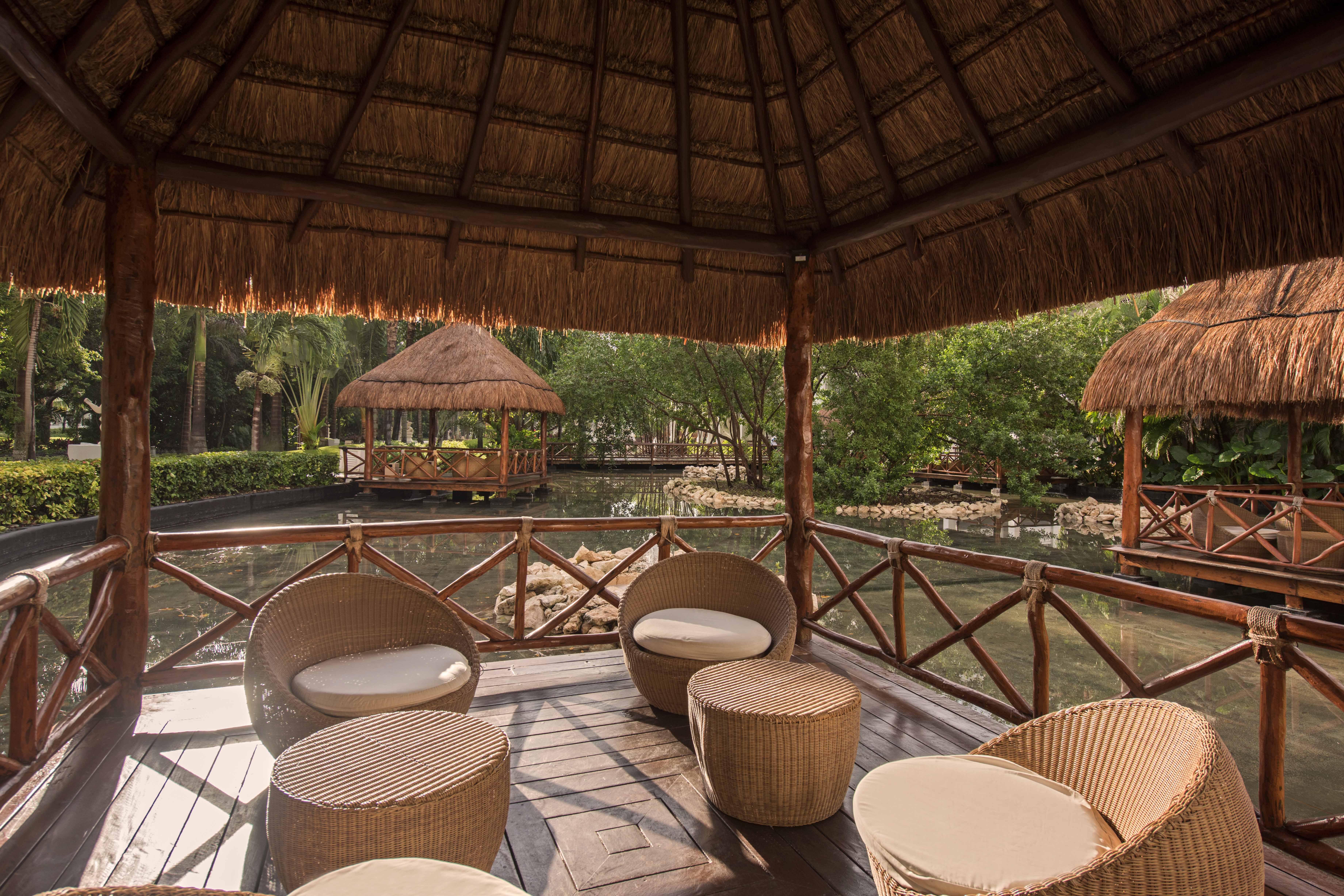فندق غراند ريفييرا برينسيز - شامل كليًا بلايا ديل كارمن المظهر الخارجي الصورة The resort's spa