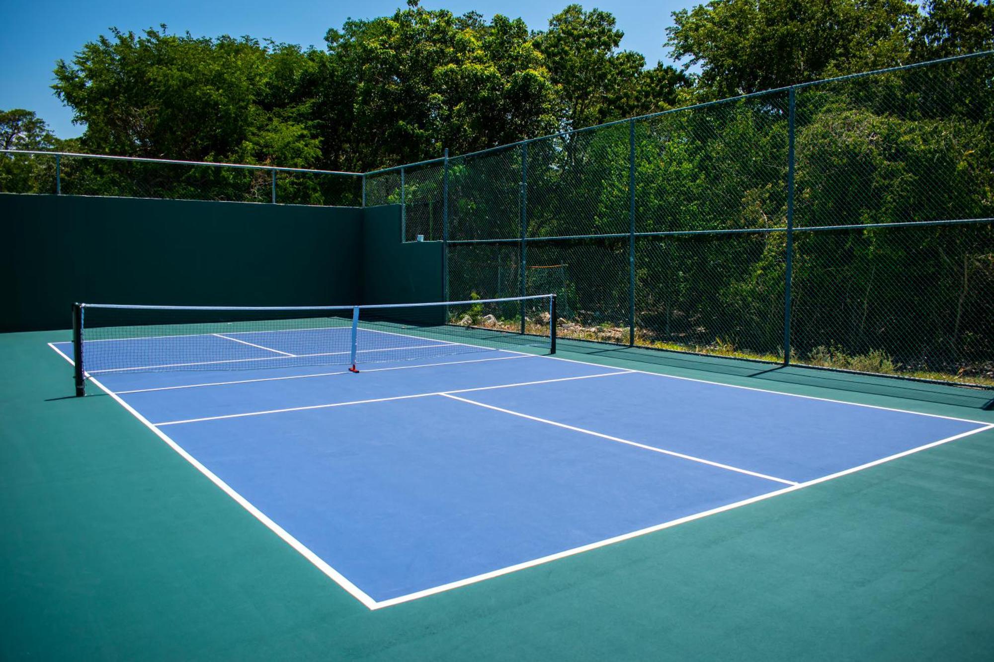فندق غراند ريفييرا برينسيز - شامل كليًا بلايا ديل كارمن المظهر الخارجي الصورة A tennis court